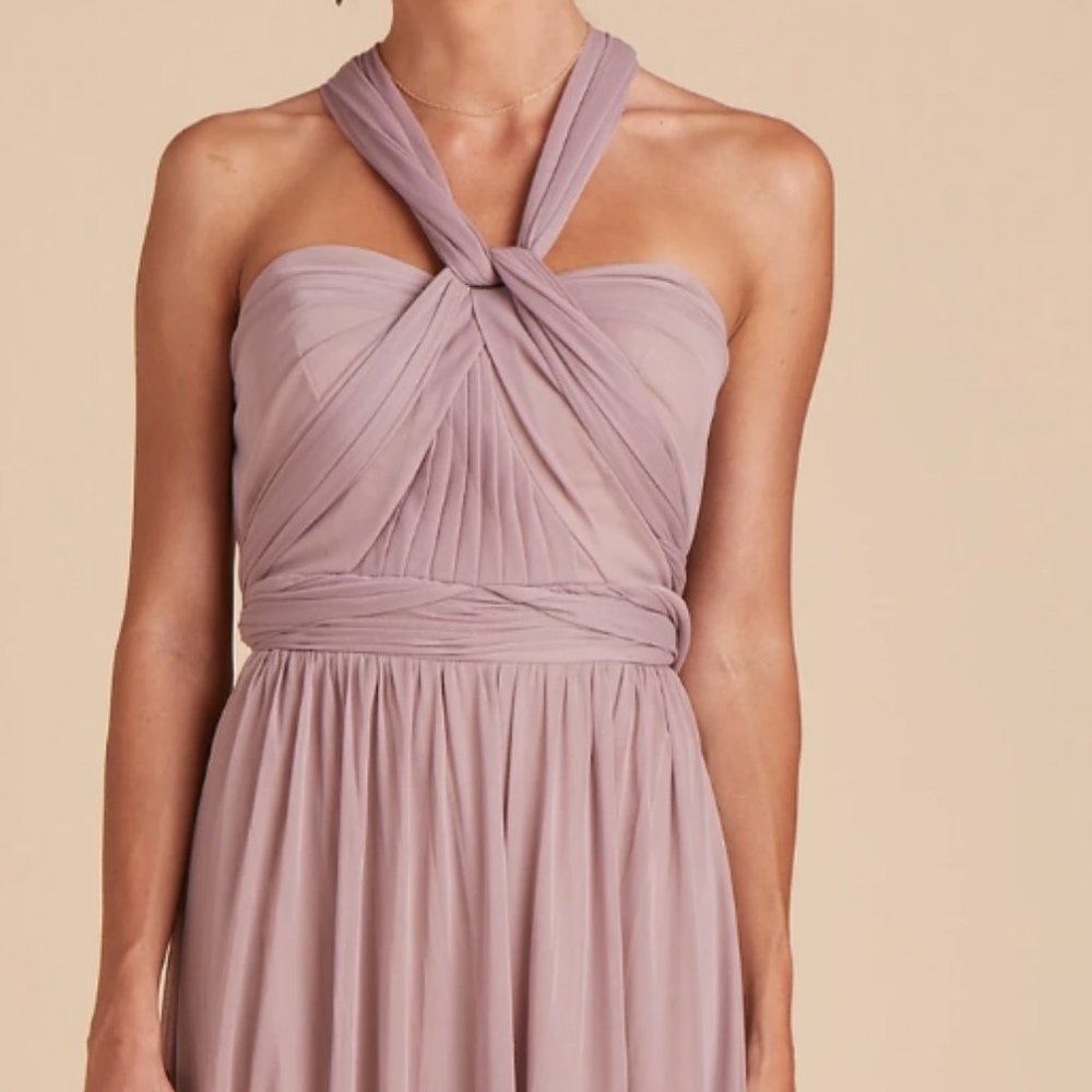 CHICKY CONVERTIBLE DRESS - MAUVE